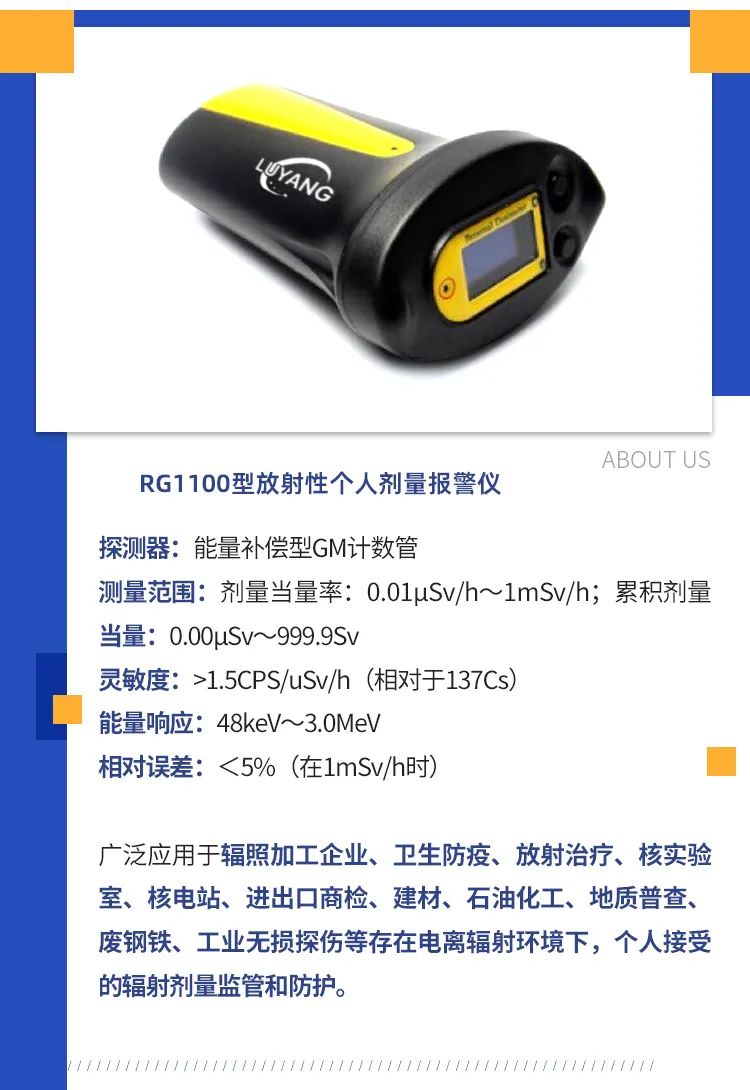 GR1100型放射性个人剂量报警仪